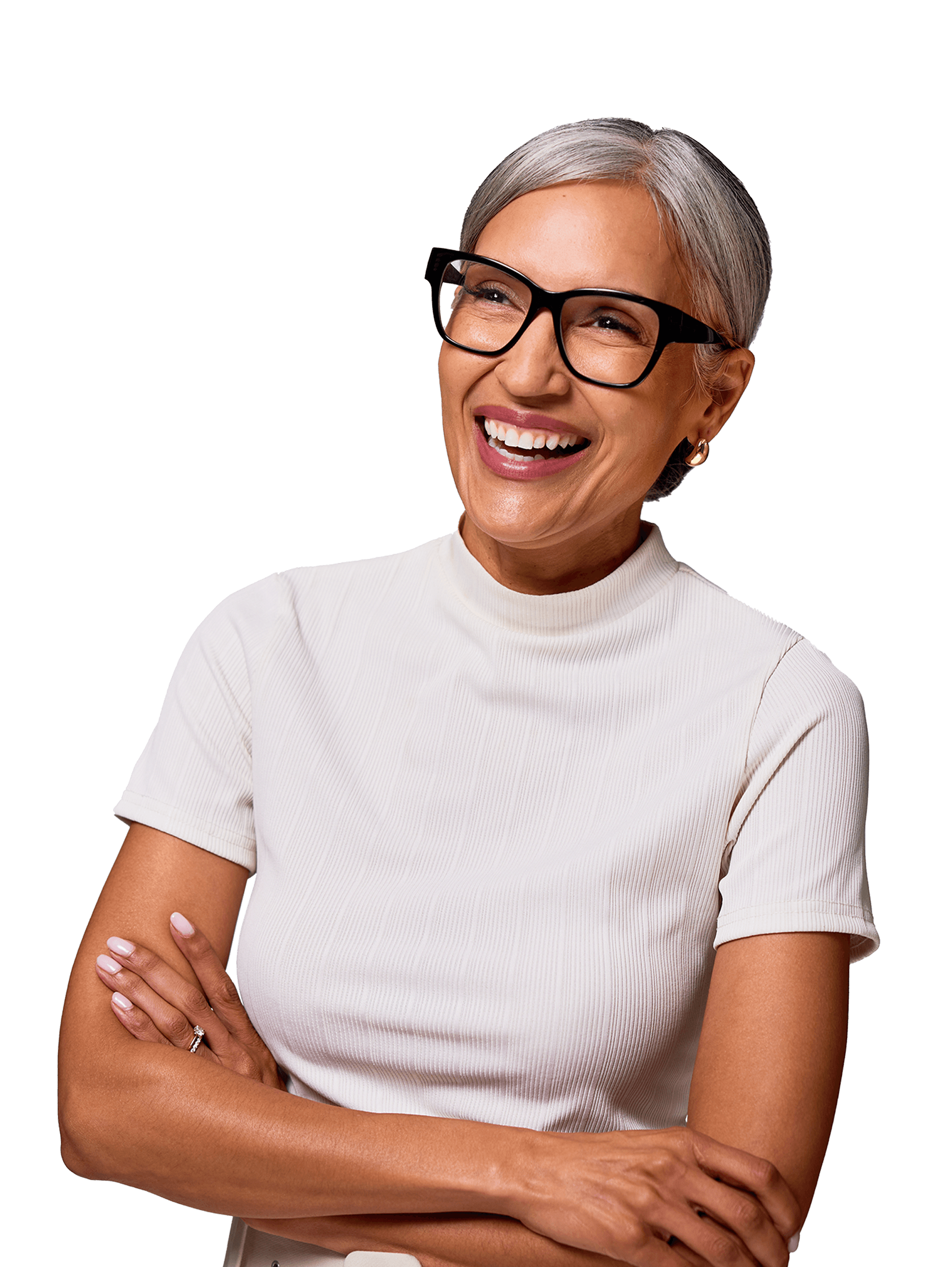Smiling woman